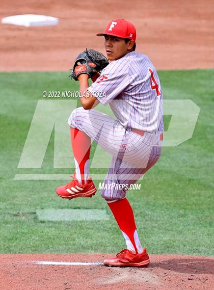 Thumbnail 1 in Fullerton vs. Tesoro (CIF SS D4 Finals) photogallery.
