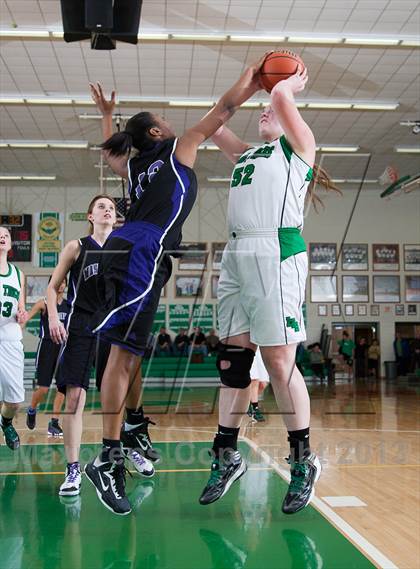 Thumbnail 2 in Triton Central vs Washington (IHSAA Sectional) photogallery.