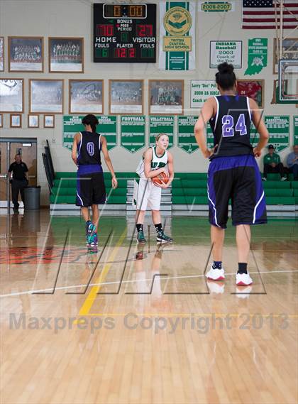 Thumbnail 2 in Triton Central vs Washington (IHSAA Sectional) photogallery.
