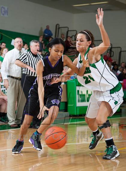 Thumbnail 1 in Triton Central vs Washington (IHSAA Sectional) photogallery.