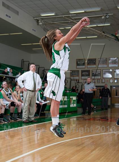 Thumbnail 2 in Triton Central vs Washington (IHSAA Sectional) photogallery.