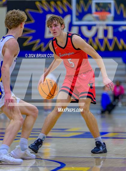 Thumbnail 1 in Mountain Home vs Farmington (Atlas Asphalt Holiday Classic) photogallery.