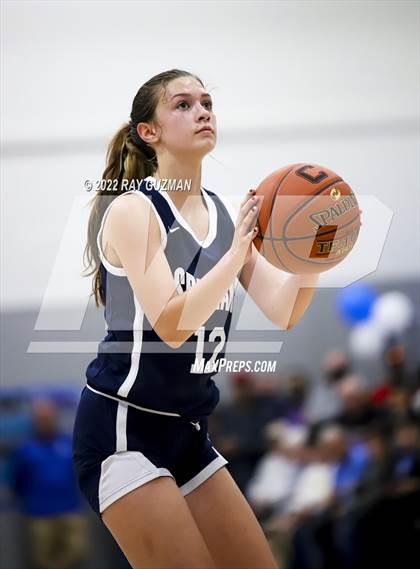 Thumbnail 1 in Orcutt Academy @ Caruthers (CIF CS Championship Game) photogallery.