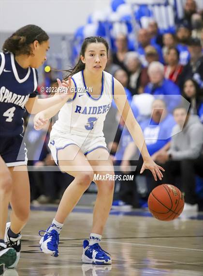 Thumbnail 2 in Orcutt Academy @ Caruthers (CIF CS Championship Game) photogallery.
