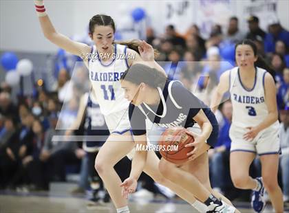 Thumbnail 2 in Orcutt Academy @ Caruthers (CIF CS Championship Game) photogallery.