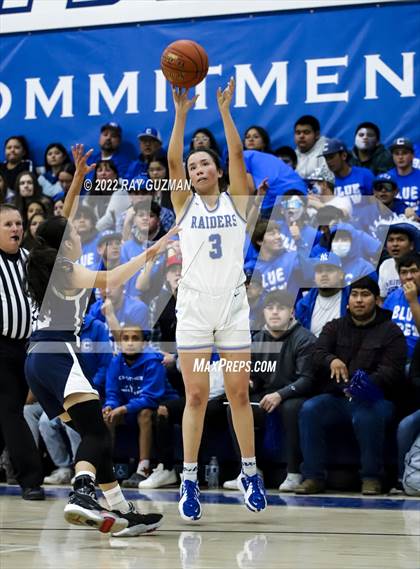 Thumbnail 2 in Orcutt Academy @ Caruthers (CIF CS Championship Game) photogallery.