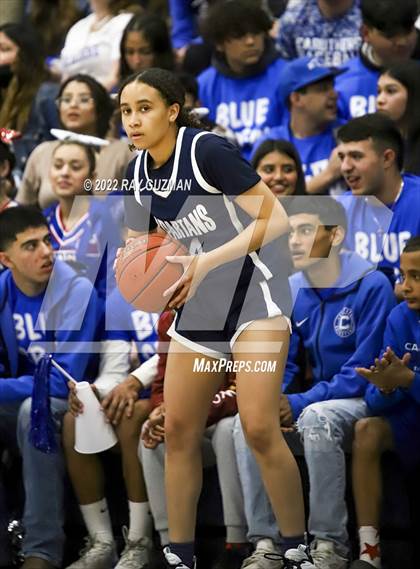 Thumbnail 3 in Orcutt Academy @ Caruthers (CIF CS Championship Game) photogallery.