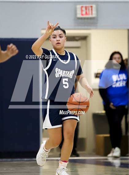 Thumbnail 1 in Orcutt Academy @ Caruthers (CIF CS Championship Game) photogallery.