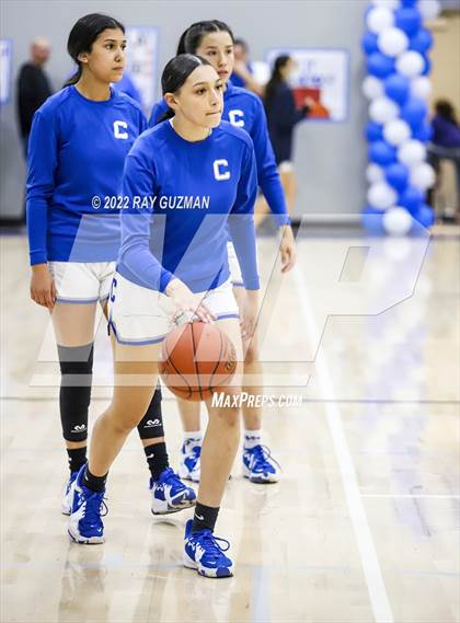 Thumbnail 2 in Orcutt Academy @ Caruthers (CIF CS Championship Game) photogallery.