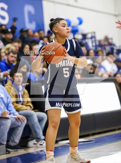 Thumbnail 2 in Orcutt Academy @ Caruthers (CIF CS Championship Game) photogallery.