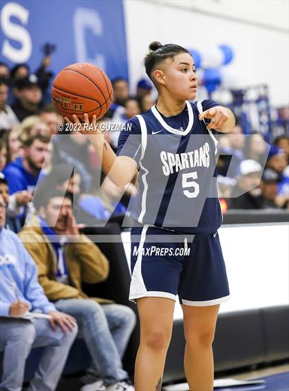 Thumbnail 2 in Orcutt Academy @ Caruthers (CIF CS Championship Game) photogallery.