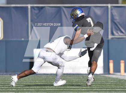 Thumbnail 1 in Santa Margarita @ Nolan Catholic (Trinity League Showcase) photogallery.