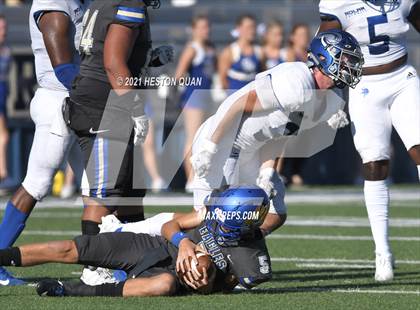 Thumbnail 1 in Santa Margarita @ Nolan Catholic (Trinity League Showcase) photogallery.