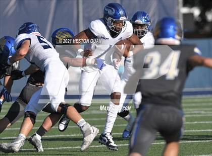 Thumbnail 1 in Santa Margarita @ Nolan Catholic (Trinity League Showcase) photogallery.