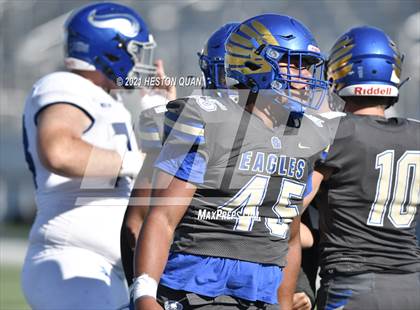 Thumbnail 1 in Santa Margarita @ Nolan Catholic (Trinity League Showcase) photogallery.