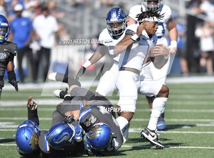 Thumbnail 1 in Santa Margarita @ Nolan Catholic (Trinity League Showcase) photogallery.