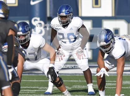 Thumbnail 1 in Santa Margarita @ Nolan Catholic (Trinity League Showcase) photogallery.