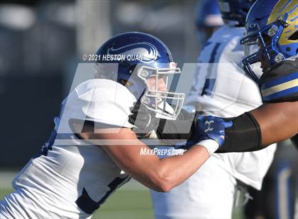 Thumbnail 2 in Santa Margarita @ Nolan Catholic (Trinity League Showcase) photogallery.