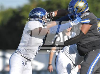 Thumbnail 1 in Santa Margarita @ Nolan Catholic (Trinity League Showcase) photogallery.