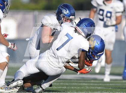 Thumbnail 1 in Santa Margarita @ Nolan Catholic (Trinity League Showcase) photogallery.