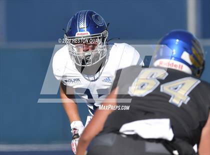 Thumbnail 1 in Santa Margarita @ Nolan Catholic (Trinity League Showcase) photogallery.