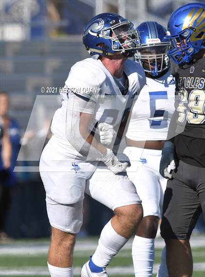 Thumbnail 1 in Santa Margarita @ Nolan Catholic (Trinity League Showcase) photogallery.