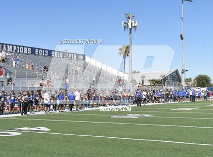 Thumbnail 1 in Santa Margarita @ Nolan Catholic (Trinity League Showcase) photogallery.