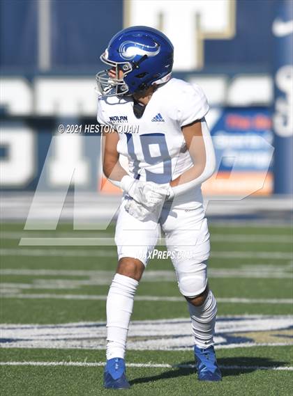 Thumbnail 1 in Santa Margarita @ Nolan Catholic (Trinity League Showcase) photogallery.