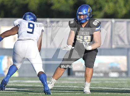 Thumbnail 1 in Santa Margarita @ Nolan Catholic (Trinity League Showcase) photogallery.
