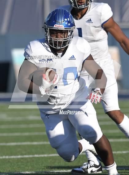 Thumbnail 3 in Santa Margarita @ Nolan Catholic (Trinity League Showcase) photogallery.