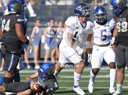 Thumbnail 3 in Santa Margarita @ Nolan Catholic (Trinity League Showcase) photogallery.