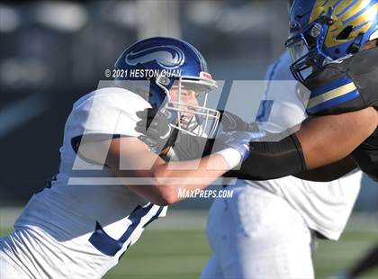 Thumbnail 1 in Santa Margarita @ Nolan Catholic (Trinity League Showcase) photogallery.