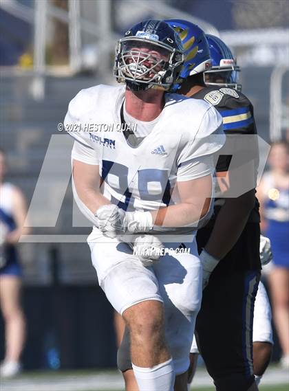 Thumbnail 2 in Santa Margarita @ Nolan Catholic (Trinity League Showcase) photogallery.