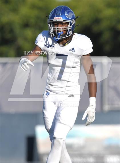 Thumbnail 3 in Santa Margarita @ Nolan Catholic (Trinity League Showcase) photogallery.
