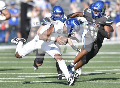 Thumbnail 1 in Santa Margarita @ Nolan Catholic (Trinity League Showcase) photogallery.