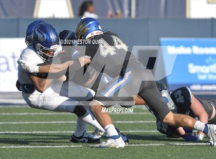 Thumbnail 1 in Santa Margarita @ Nolan Catholic (Trinity League Showcase) photogallery.