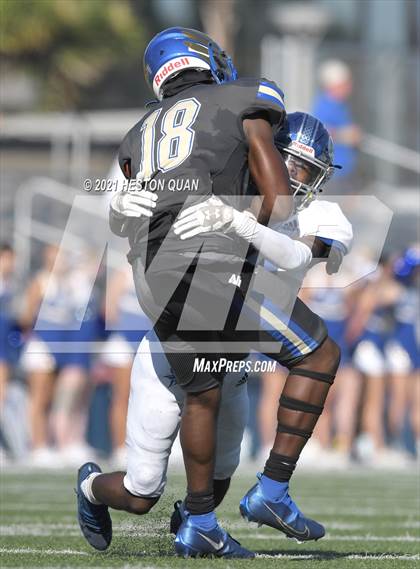 Thumbnail 3 in Santa Margarita @ Nolan Catholic (Trinity League Showcase) photogallery.