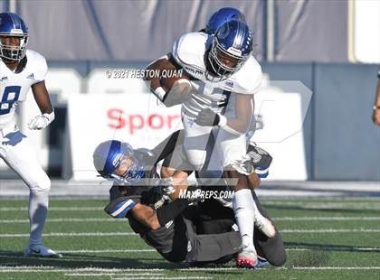 Thumbnail 1 in Santa Margarita @ Nolan Catholic (Trinity League Showcase) photogallery.