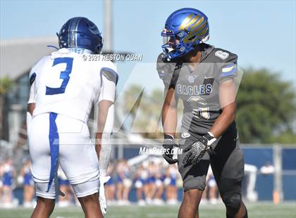 Thumbnail 1 in Santa Margarita @ Nolan Catholic (Trinity League Showcase) photogallery.