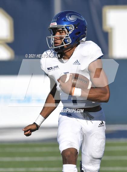 Thumbnail 2 in Santa Margarita @ Nolan Catholic (Trinity League Showcase) photogallery.