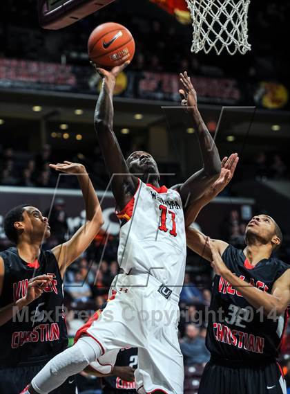 Thumbnail 2 in Village Christian vs. Wesleyan Christian Academy (Bass Pro Tournament of Champions) photogallery.
