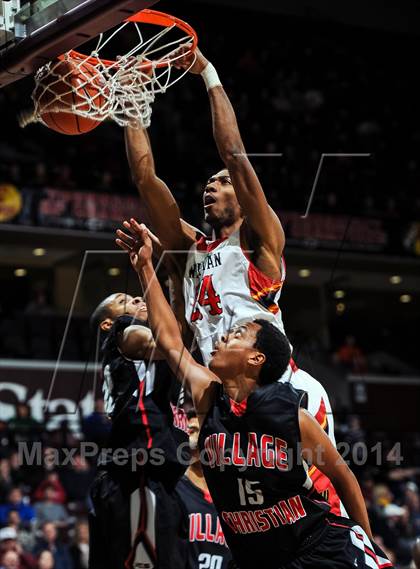 Thumbnail 1 in Village Christian vs. Wesleyan Christian Academy (Bass Pro Tournament of Champions) photogallery.