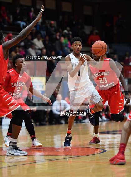 Thumbnail 2 in Evanston vs Homewood-Flossmoor (War on the Shore) photogallery.