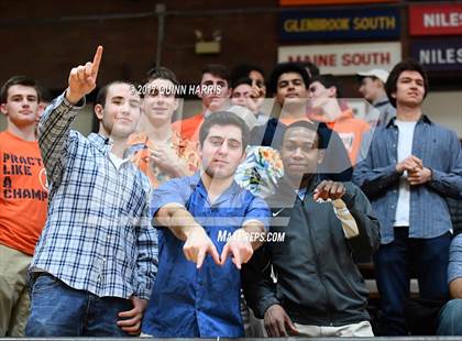 Thumbnail 3 in Evanston vs Homewood-Flossmoor (War on the Shore) photogallery.