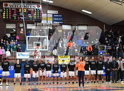 Thumbnail 2 in Evanston vs Homewood-Flossmoor (War on the Shore) photogallery.