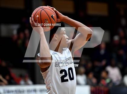 Thumbnail 1 in Evanston vs Homewood-Flossmoor (War on the Shore) photogallery.