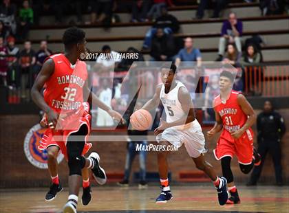 Thumbnail 1 in Evanston vs Homewood-Flossmoor (War on the Shore) photogallery.