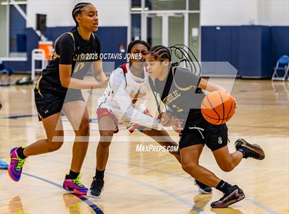 Thumbnail 3 in Catholic vs Elizabeth Seton (The St. James MLK Classic) photogallery.