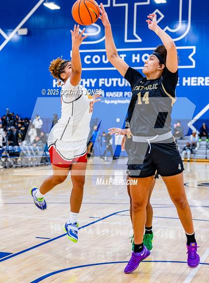 Thumbnail 3 in Catholic vs Elizabeth Seton (The St. James MLK Classic) photogallery.