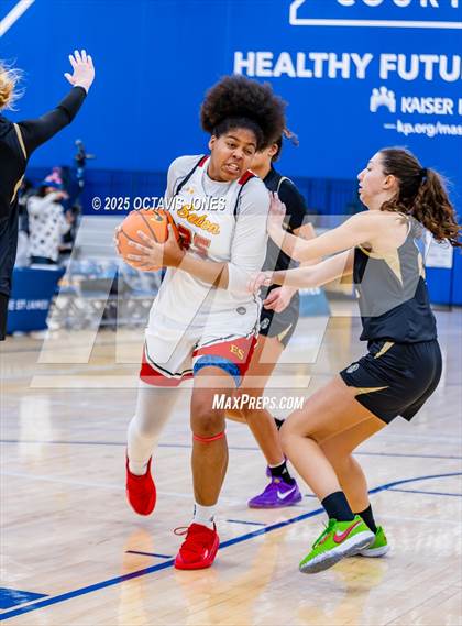 Thumbnail 2 in Catholic vs Elizabeth Seton (The St. James MLK Classic) photogallery.